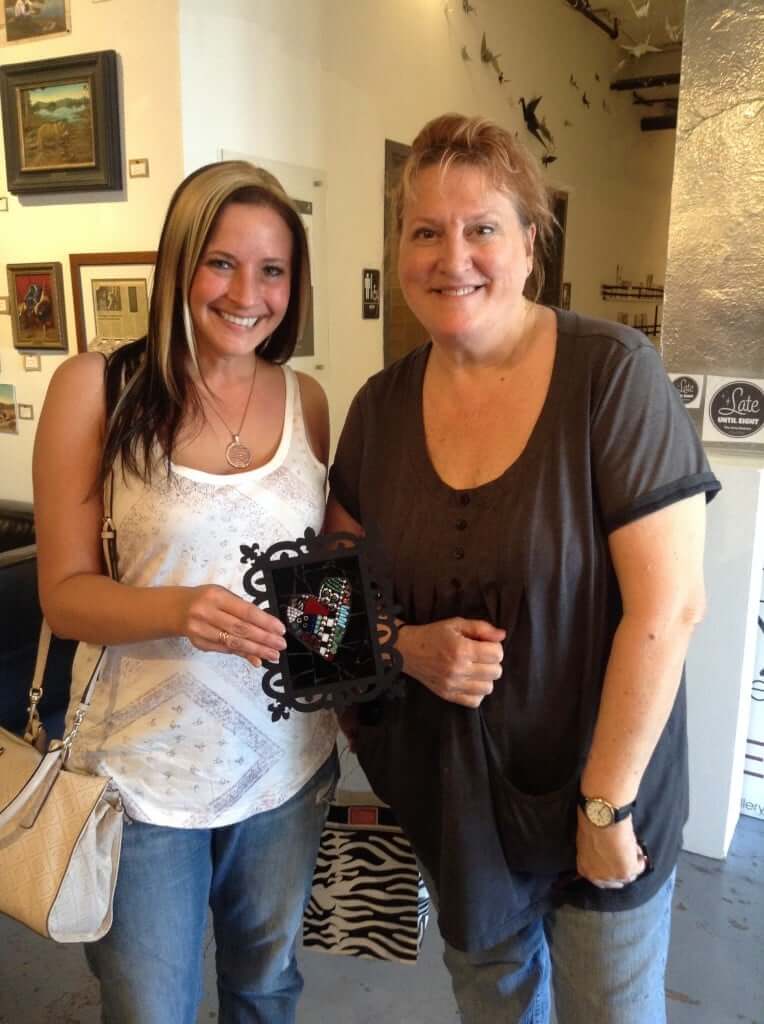 Lisa Field's Clark with Jana Lynch from Canada