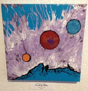 Kimberly Blake, 2015 Elite Artist Original Painting titled "Transcend"