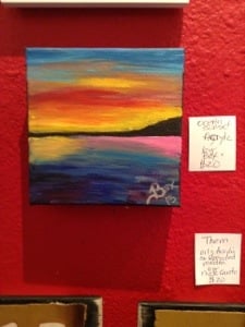 Ocean Sunset By Bex priced at $20