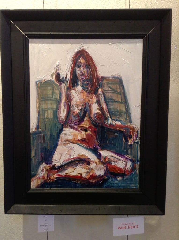 David Ohlerking ... Nude of MC in oil . POW! You have to see this beauty in person!