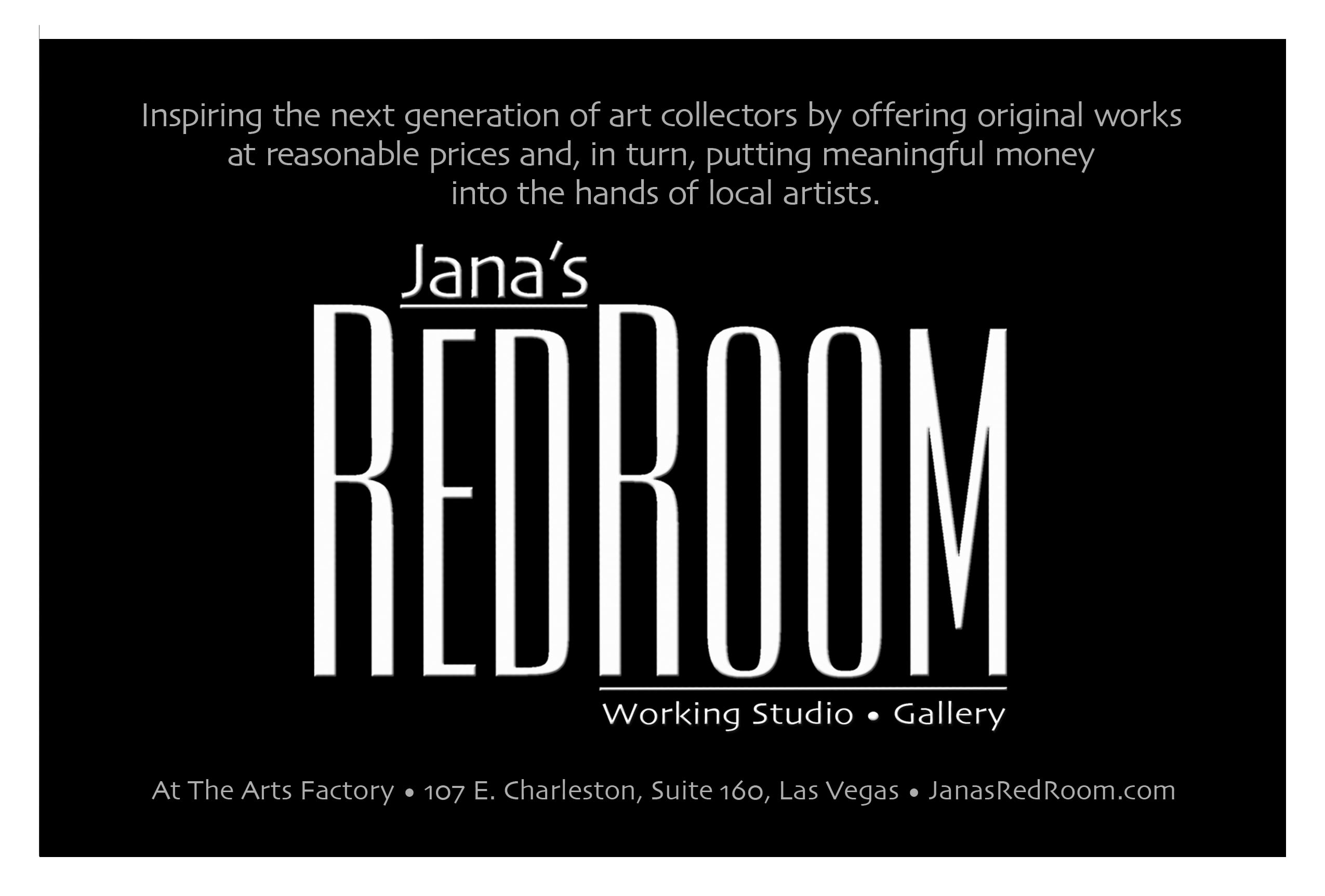 Jana's RedRoom ad to run in Springs Preserves "Bite At The Museum" events program. 