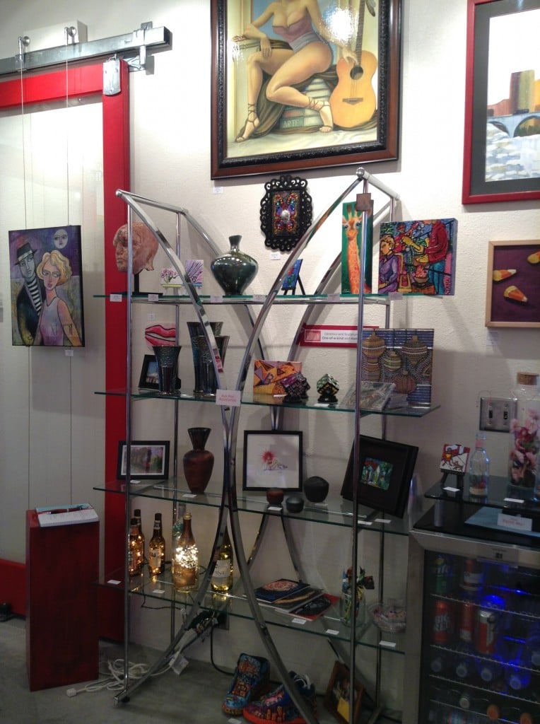 Come See our unique selection of 3-D art including mosaics by Lisa Fields Clark, Raku and Black Porcelain by Michelle Houk and Freshly caught Fairies By Suzanne Lugano.