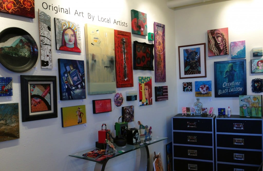 Jana's RedRoom is always about Original Art by Local Artists!